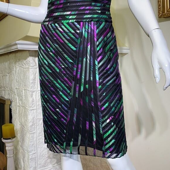 Cache Sexy Bandage Multicolour Cocktail Dress - Picture 6 of 13